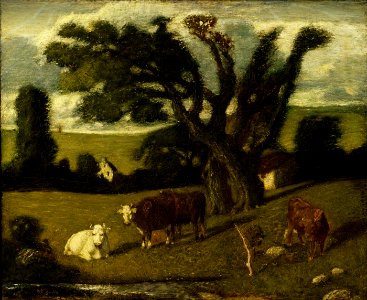 Albert Pinkham Ryder - Pastoral Study - 1929.6.104 - Smithsonian American Art Museum