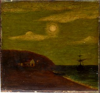 Albert Pinkham Ryder - Seascape - 1956.158 - Dallas Museum of Art