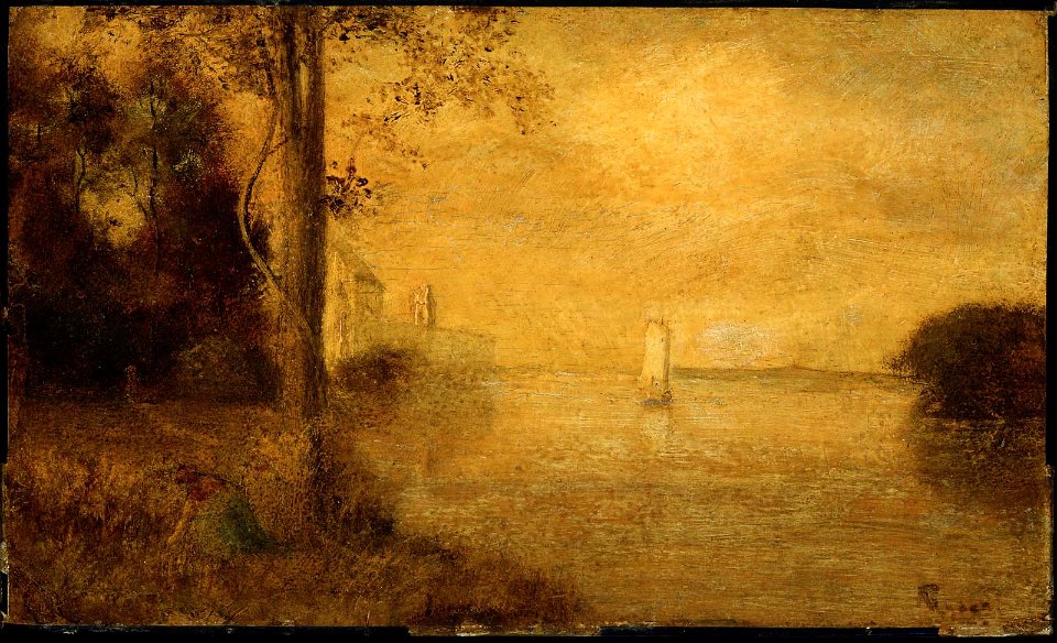 Albert Pinkham Ryder - The Golden Hour - 22.841 - Museum of Fine Arts