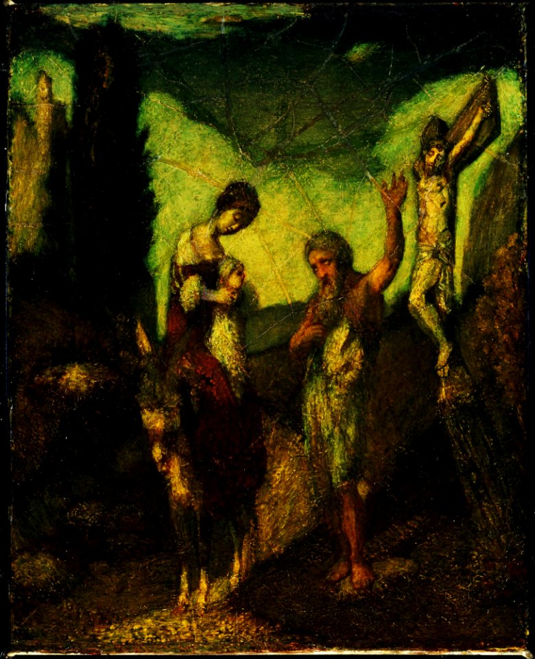 Albert Pinkham Ryder - The Story of the Cross - 2004-392 - Princeton University Art Museum