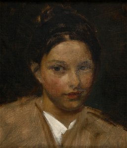 Albert Ritzberger Mädchenporträt