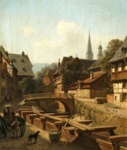 Albert Schwendy Stadtgraben in Goslar