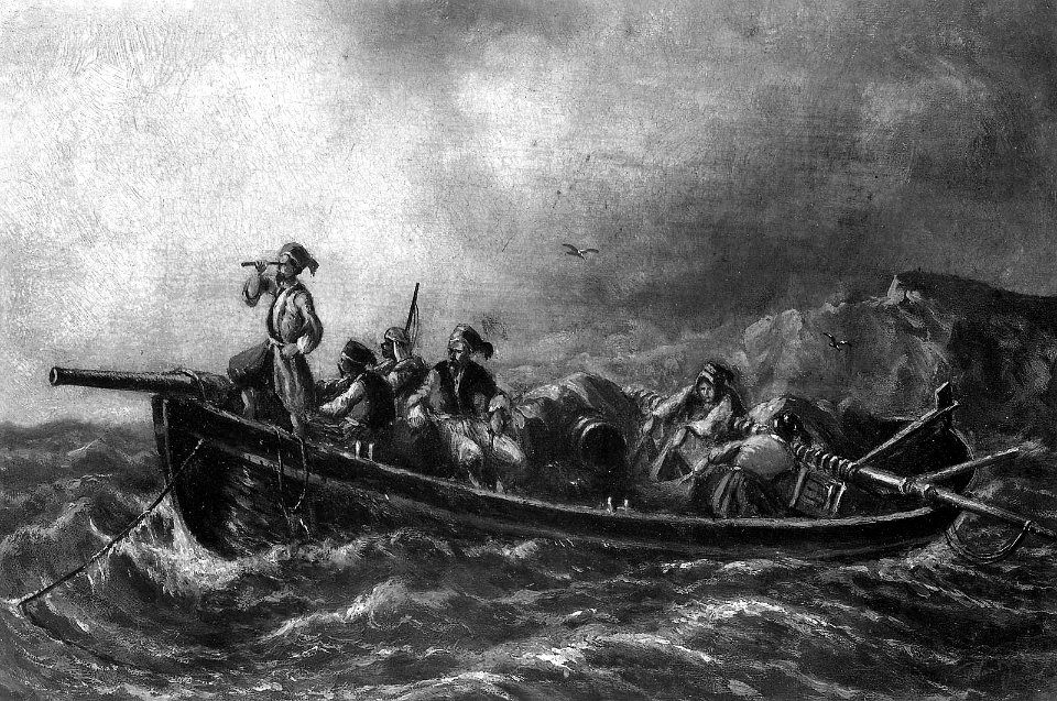Albert van Beest - Men in a Boat - 69.1125 - Museum of Fine Arts