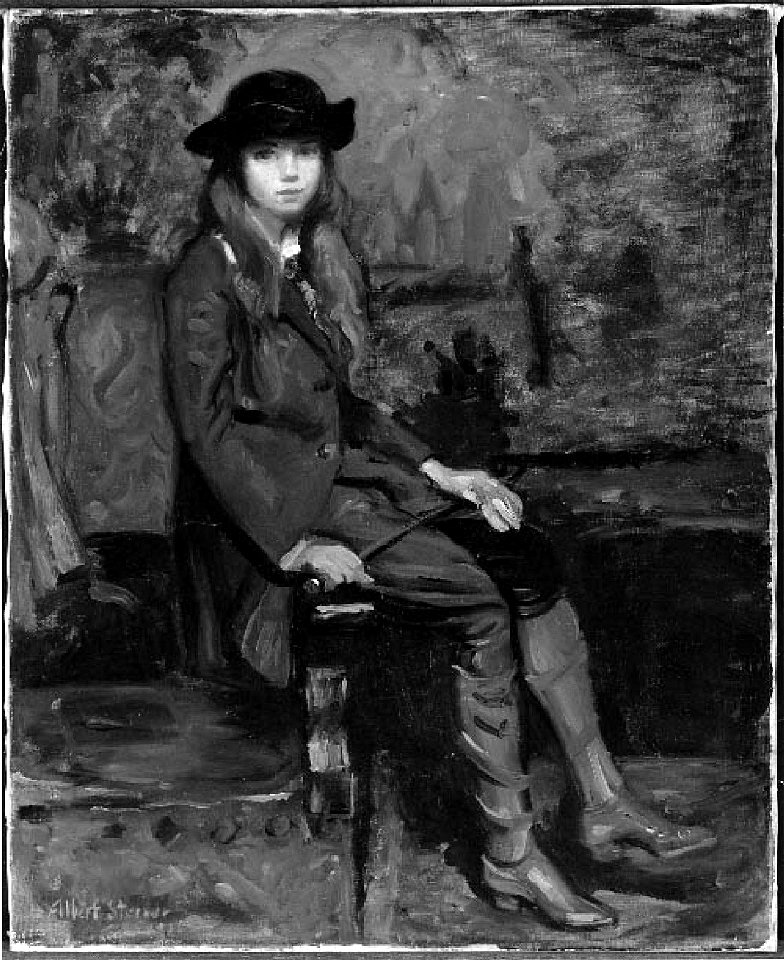 Albert Sterner - Olivia in Riding Habit - 50.3331 - Museum of Fine Arts