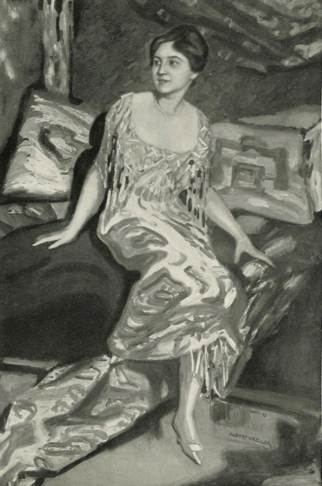 Albert von Keller - Bildnis der Hermine Bosetti, 1913