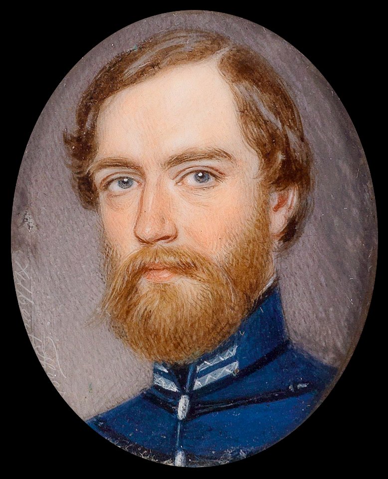 Albert Theer Bildnis des Grafen Josip Jellasic in Uniform