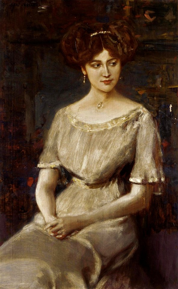 Albert von Keller - Portrait of Elisabeth von Wichmann