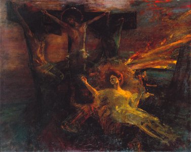 Albert von Keller - Kreuzigungsvision II