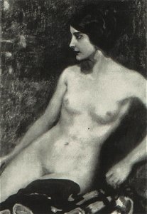 Albert von Keller - Weiblicher Akt, c. 1913
