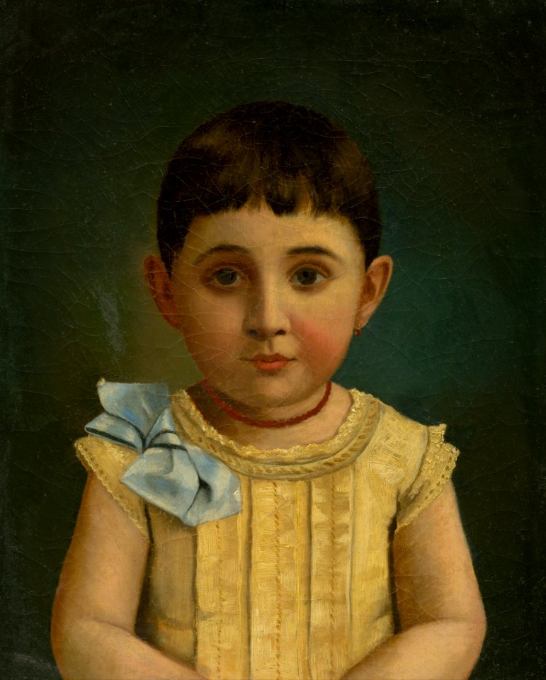 Albert von Keller - Podobizeň dieťaťa - O 719 - East Slovak Gallery