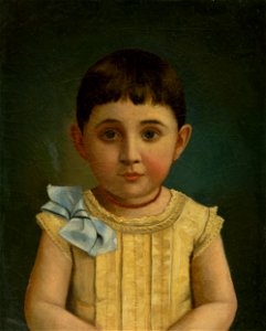 Albert von Keller - Podobizeň dieťaťa - O 719 - East Slovak Gallery