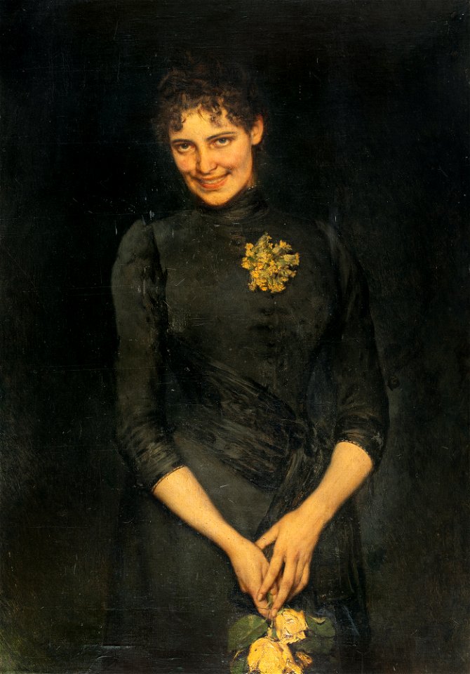 Albert von Keller Damenbildnis