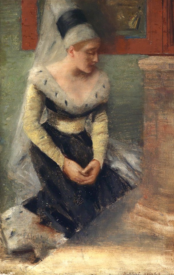 Albert von Keller Burgfräulein