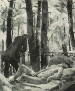 Albert Weisgerber - Auf dem Balkon