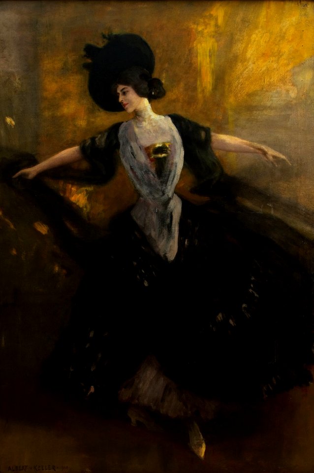 Albert von Keller Tanzende Dame 1900