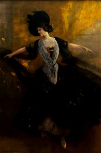 Albert von Keller Tanzende Dame 1900
