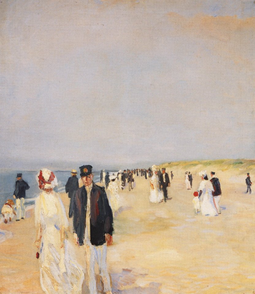 Albert Weisgerber strand von norderney