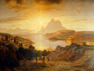 Albert Zimmermann - Lago di Lugano - 65 - Österreichische Galerie Belvedere