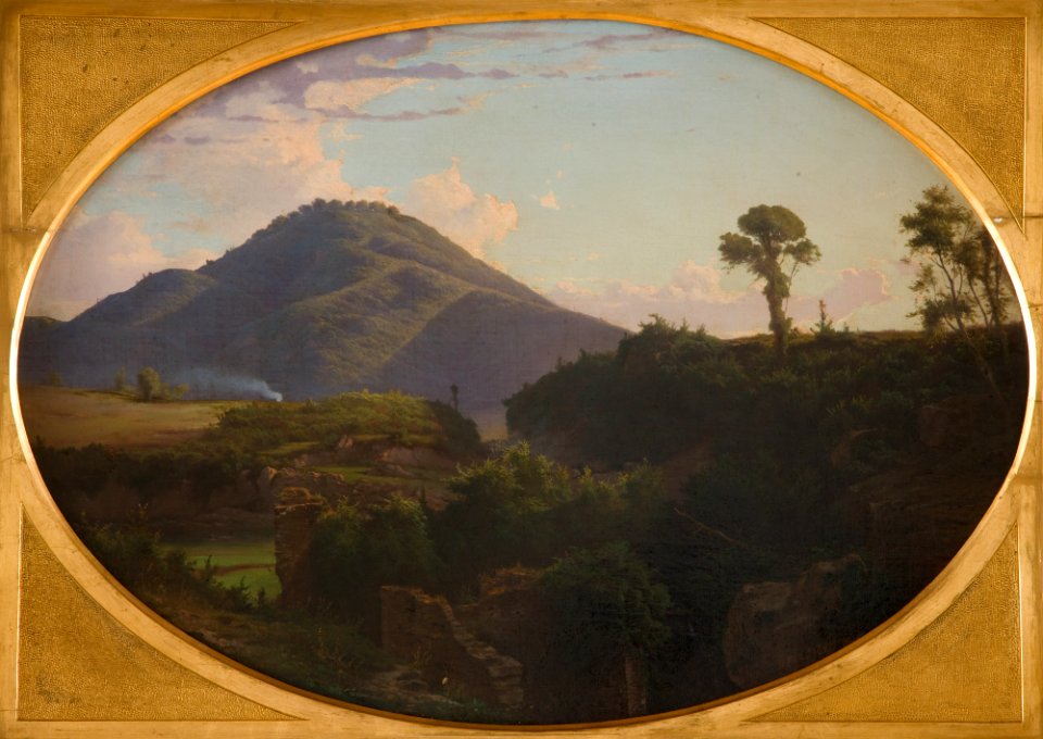 Albert Żamett - Landscape from the Environs of Rome - MNK II-a-856 - National Museum Kraków