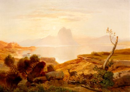 Albert Zimmermann - Partie am Como See