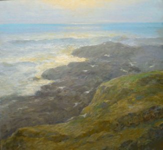 'Rocks at Eve' by Ernest Albert