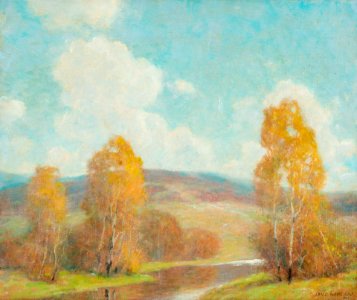 October Clouds by Ernest Albert, 1931