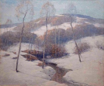 'Winter Morning' by Ernest Albert, 1935