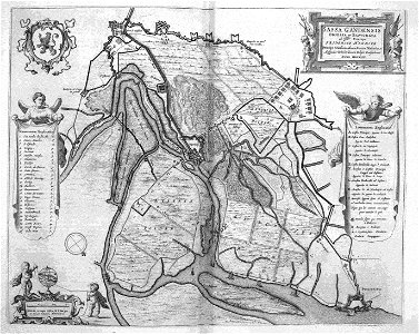 Atlas Beudeker-C9E10 088 24A-SASSA GANDENSIS OBSESSA et EXPUGNATA ab Ill.mo Principe Friderico Henrico Principe Arausionesium, Comite Nassavia etc. ..