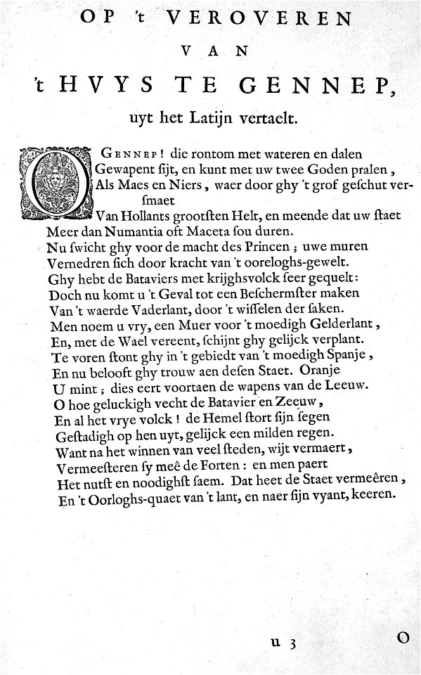 Atlas Beudeker-C9E10 092 001-OP t VEROVEREN VAN t HVYS TE GENNEP; OP t SEIVE