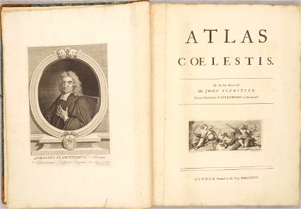 Atlas Coelestis by John Flamsteed (1729) 001