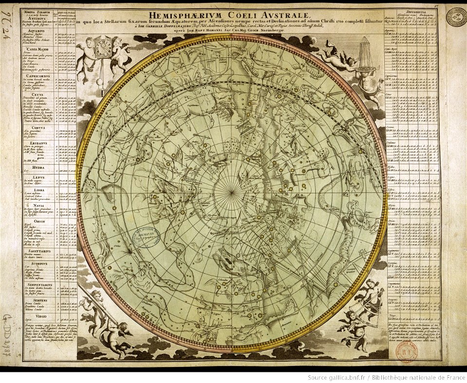 Atlas coelestis. Ioh. Gabriele Doppelmaiero 20