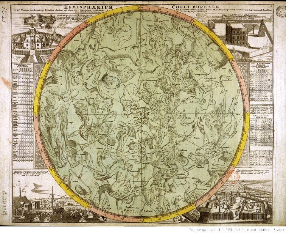 Atlas coelestis. Ioh. Gabriele Doppelmaiero 21
