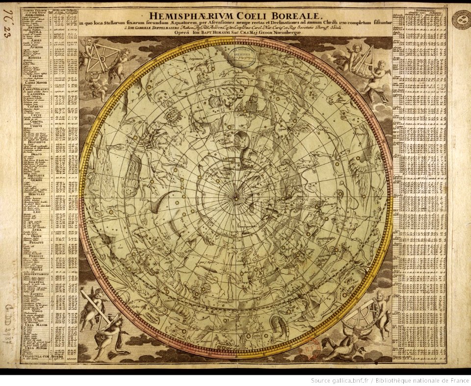 Atlas coelestis. Ioh. Gabriele Doppelmaiero 19