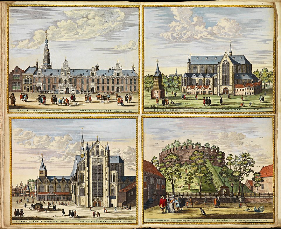 Atlas de Wit 1698-pl017a-Leiden, Stadhuis-KB PPN 145205088