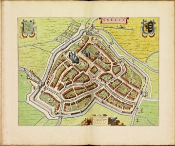 Atlas de Wit 1698-pl052-Sneek-KB PPN 145205088
