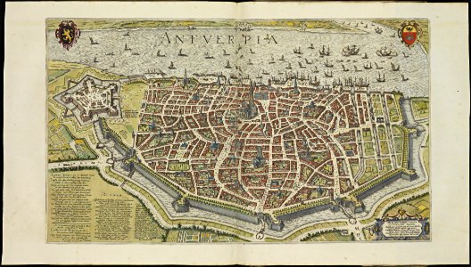 Atlas de Wit 1698-pl071-Antwerpen-KB PPN 145205088. Free illustration for personal and commercial use.