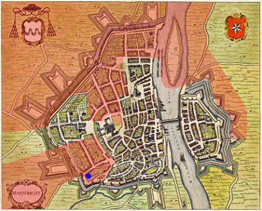 Atlas de Wit 1698-pl081-Maastricht-KB PPN 145205088 (Vroenhof)