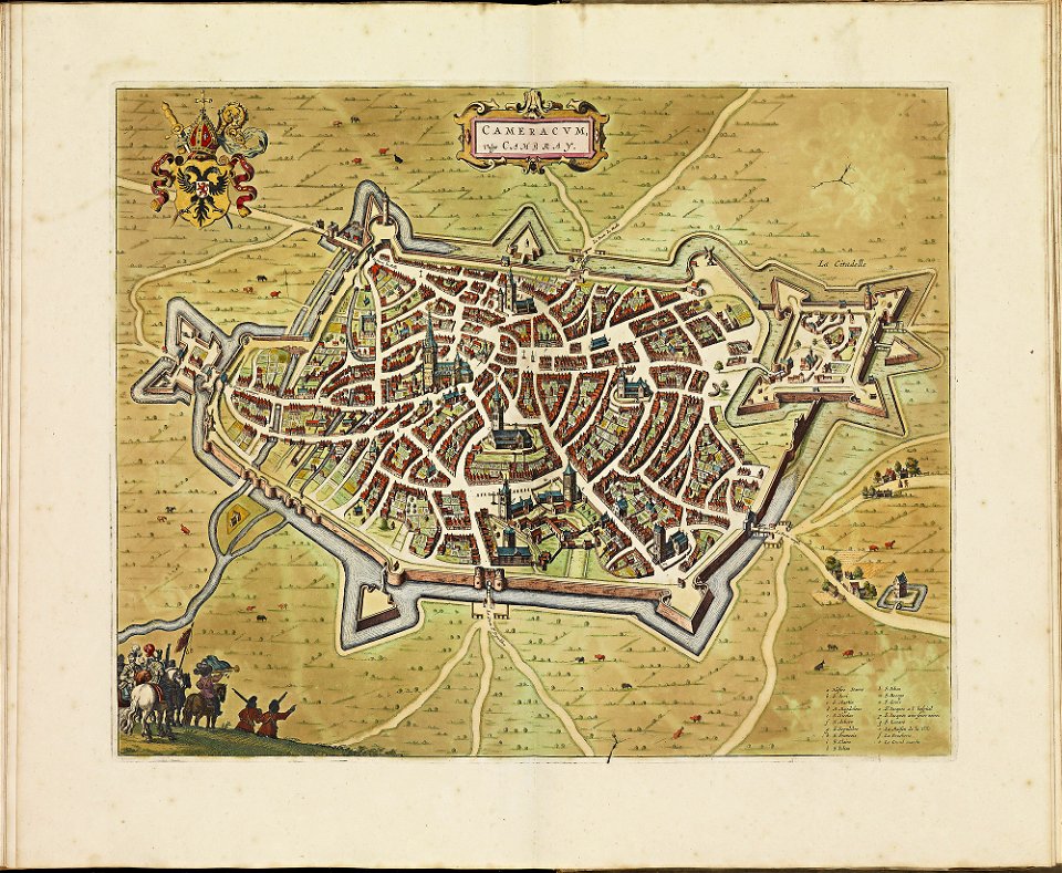Atlas de Wit 1698-pl084-Kamerijk (Cambrai)-KB PPN 145205088