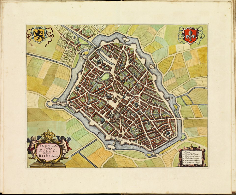 Atlas de Wit 1698-pl097-Rijssel (Lille)-KB PPN 145205088