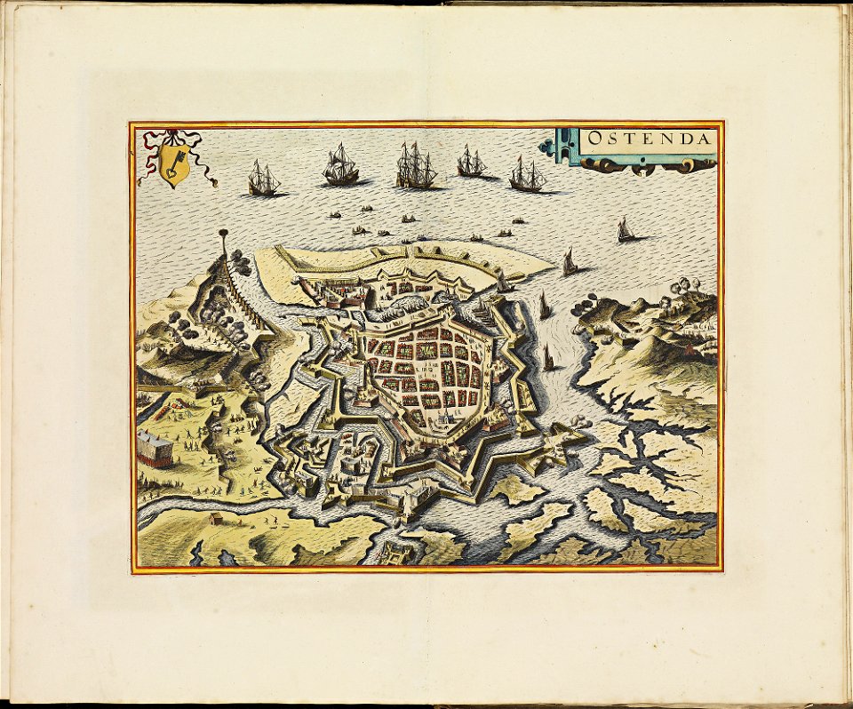 Atlas de Wit 1698-pl093-Oostende-KB PPN 145205088