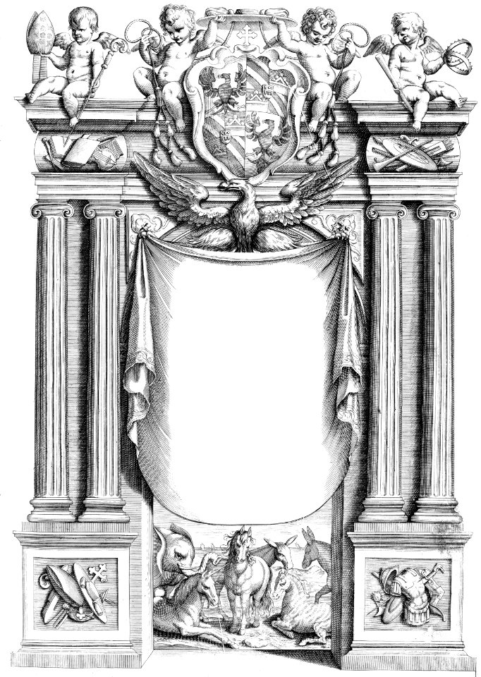 00 Cornice tipografica sul frontespizio, Coloring Book BCT, 2017