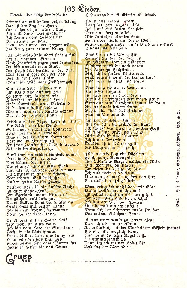 00 103 Lieder (1901)