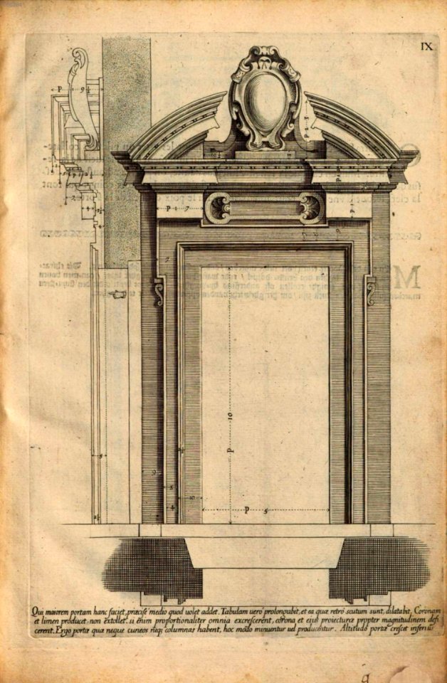 Jacob Francquart - Premier livre d'architecture, Plate IX