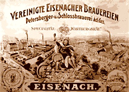000016 Vereinigte Eisenacher Brauereien Werbung