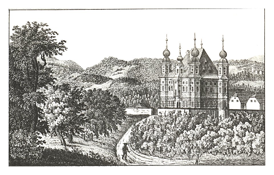 003 Altenburg, Schloss - J.F.Kaiser Lithografirte Ansichten der Steiermark 1825