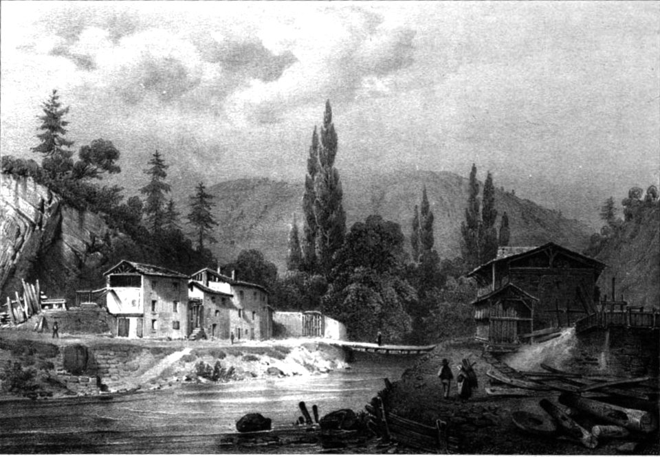 004 album dauphiné, Allevard (ISère), by VC cropped
