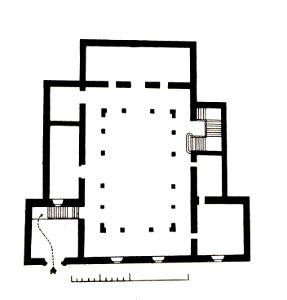 006d - Toledo - Palacio de los Ayalas - Grundriss