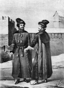 01 113 Book illustrations of Historical description of the clothes and weapons of Russian troops