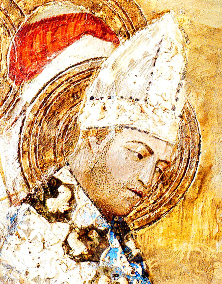 01 Clément VI (Fresque de la chapelle Saint-Martial du palais des papes)