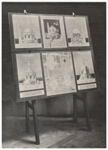 01 Wagner - Moderne im Kirchenbau Bd. III 2. Heft - Pfarrkirche Währing - Präsentation bei Ausstellung Secession